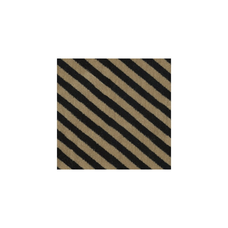 Lee Jofa Modern Oblique Beige/Noir Fabric