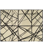 Lee Jofa Modern Channels Ebony/Ivory