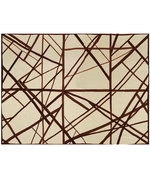Lee Jofa Modern Channels Plum/Oatmeal