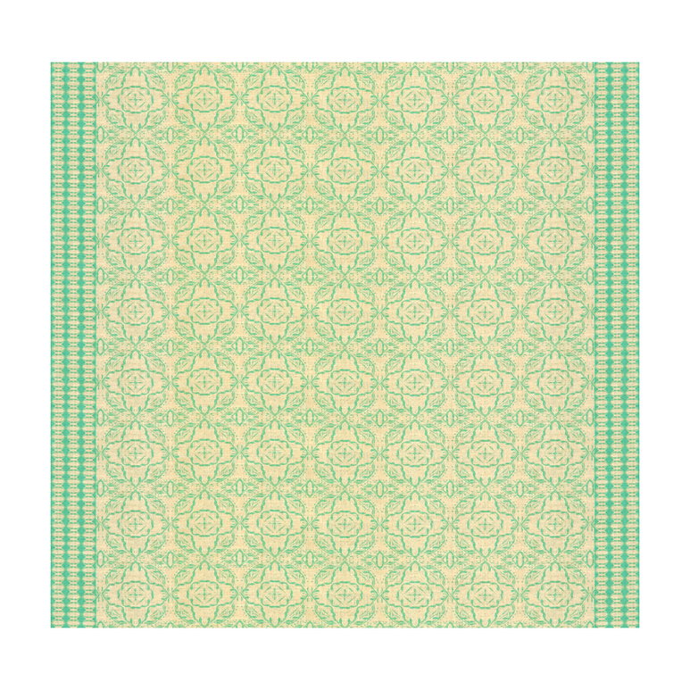 Lee Jofa Modern Maze Aqua Fabric