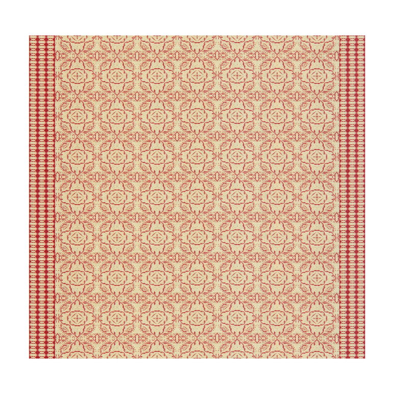 Lee Jofa Modern Maze Cerise Fabric