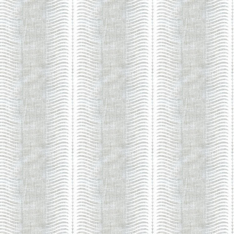 Lee Jofa Modern Stripes White Voile Fabric | OnlineFabricStore