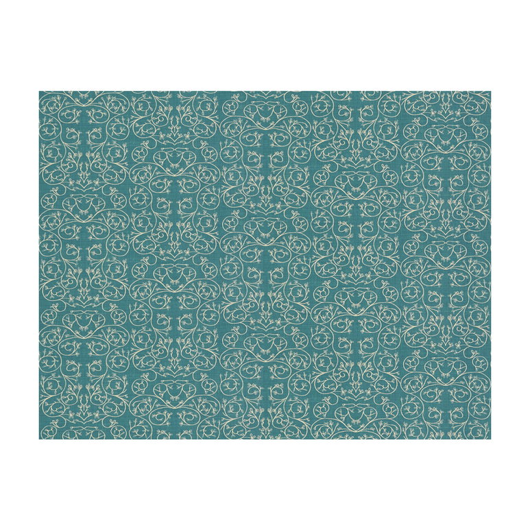 Lee Jofa Modern Garden Reverse Cornflower Fabric