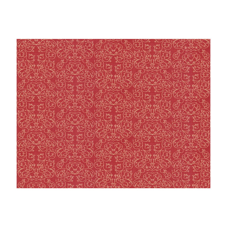 Lee Jofa Modern Garden Reverse Cerise Fabric