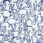 Lee Jofa Modern Hutch Print Navy Fabric
