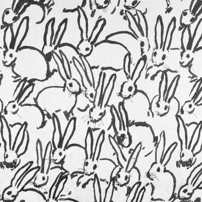 Lee Jofa Modern Hutch Print Black Fabric image 1 of 3