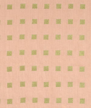 Lee Jofa Modern Chalet Embroidery Shell/Gold Fabric