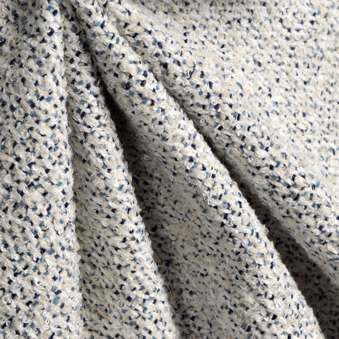 Lee Jofa Modern Tessellate Ivory/Blues Fabric image 3 of 3