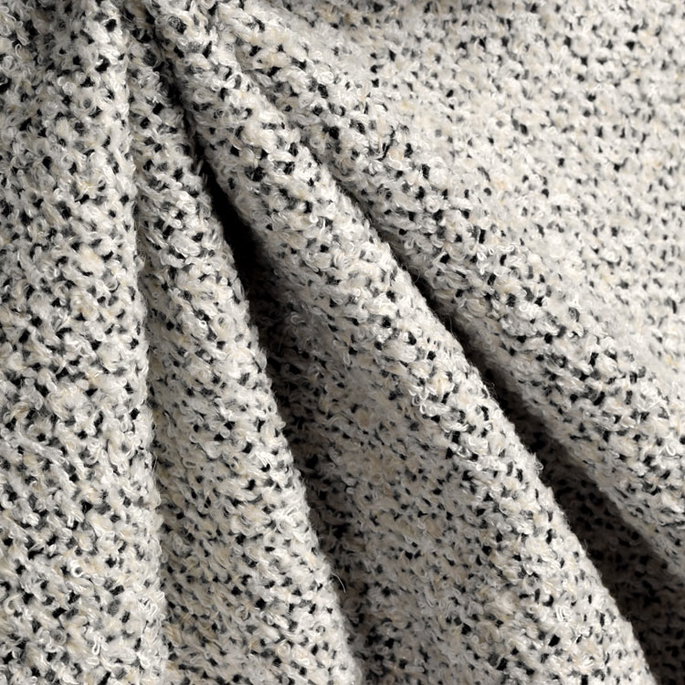 Lee Jofa Modern Tessellate Ivory/Black Fabric image 3 of 3