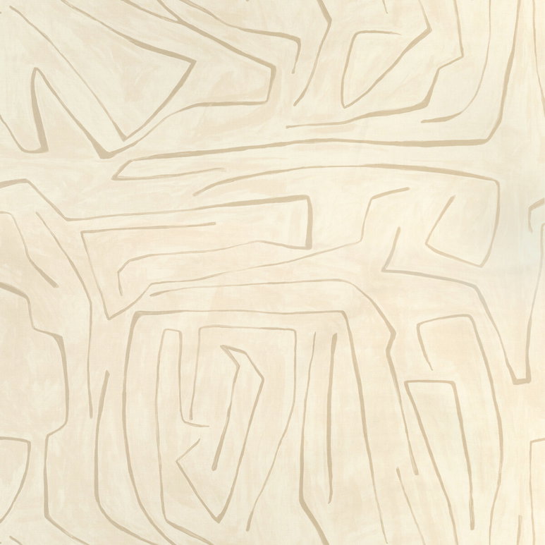 Lee Jofa Modern Graffito Parchment Fabric