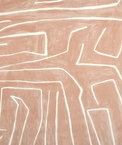 Lee Jofa Modern Graffito Salmon/Cream Fabric