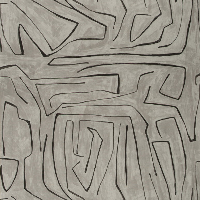Lee Jofa Modern Graffito Graphite Fabric
