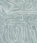 Lee Jofa Modern Graffito Deep Sky Fabric