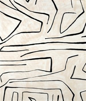 Lee Jofa现代涂鸦亚麻/玛瑙织物