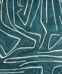 Lee Jofa Modern Graffito Teal/Pearl Fabric