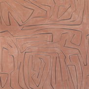 Lee Jofa Modern Graffito Rosa Fabric