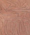 Lee Jofa Modern Graffito Rosa Fabric