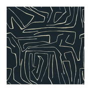 Lee Jofa Modern Graffito Onyx/Beige Fabric