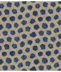 Lee Jofa Modern Hexagon Velvet Sapphire Fabric