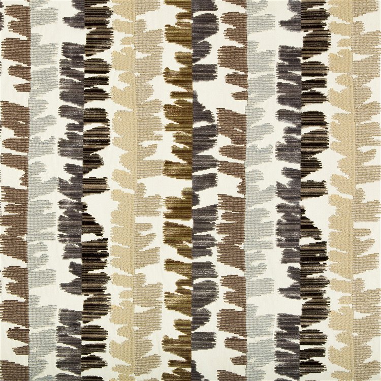 Lee Jofa Modern Fractal Velvet Sand/Stone Fabric