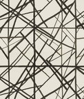 Lee Jofa Modern Channels Velvet Ebony/Ivory Fabric