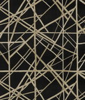 Lee Jofa Modern Channels Velvet Onyx/Almond Fabric