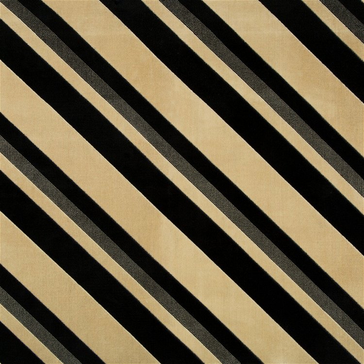 Lee Jofa Modern Sereno Stripe Malt/Onyx Fabric