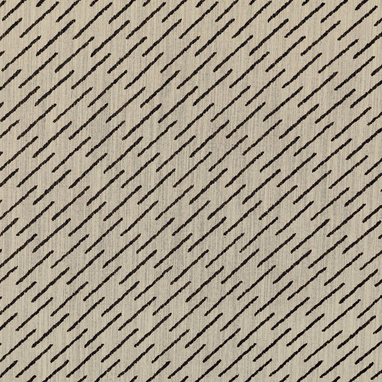 Lee Jofa Modern Esker Weave Ebony/Ivory Fabric