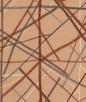 Lee Jofa Modern Simpatico Print Faded Terracotta Fabric