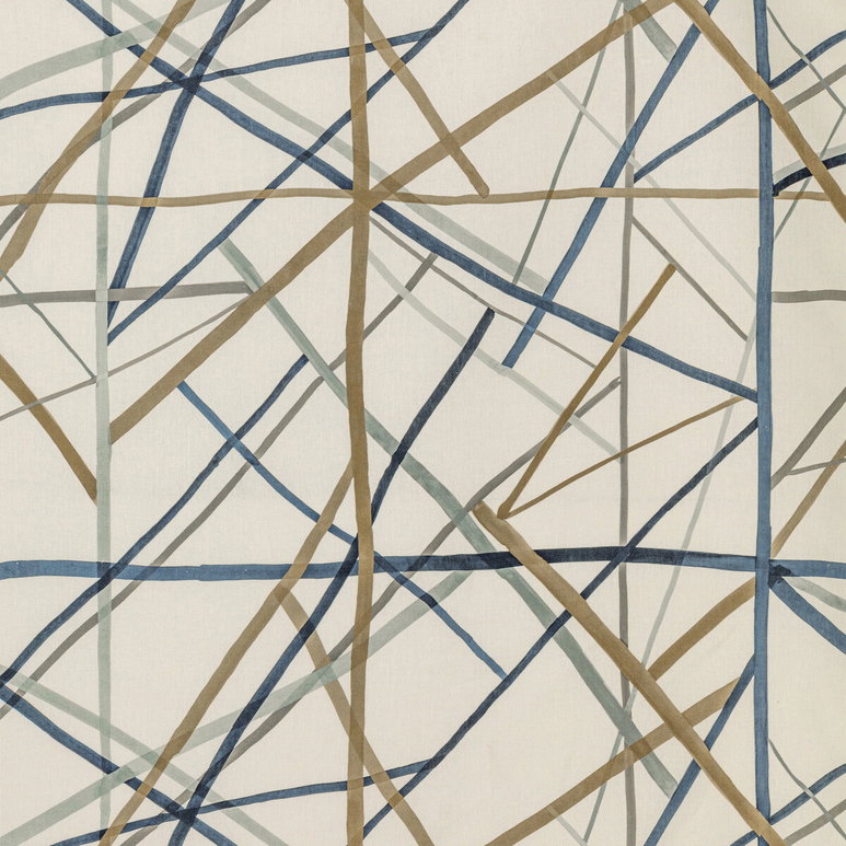 Lee Jofa Modern Simpatico Print Sand Fabric