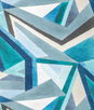 Lee Jofa Modern Roulade Print Navy/Teal Fabric