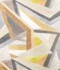 Lee Jofa Modern Roulade Print Citron/Stone Fabric