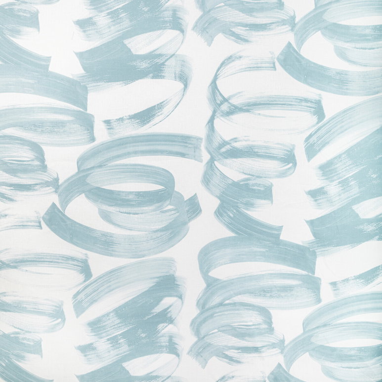 Lee Jofa Modern Laryo Print Sky Fabric