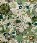 Lee Jofa Modern Arioso Print Stone/Jade Fabric