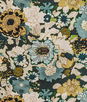 Lee Jofa Modern Arioso Print Marine/Citron Fabric
