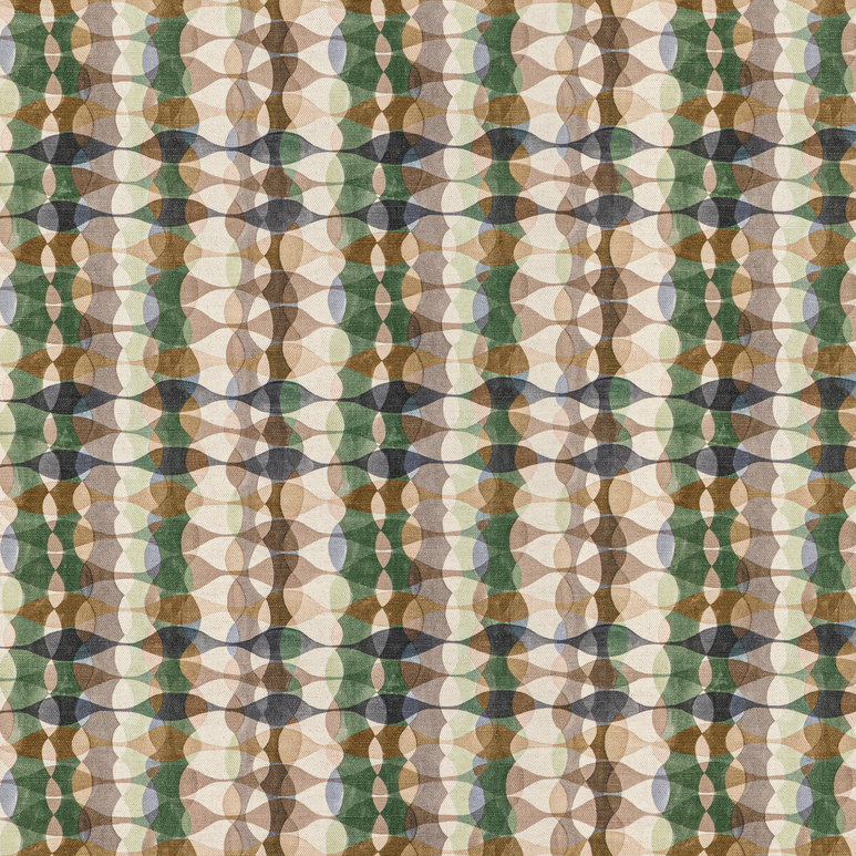 Lee Jofa Modern Overtone Print Spruce Fabric