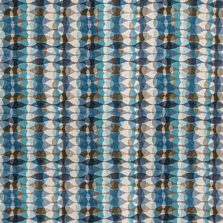 Lee Jofa Modern Overtone Print Denim Fabric
