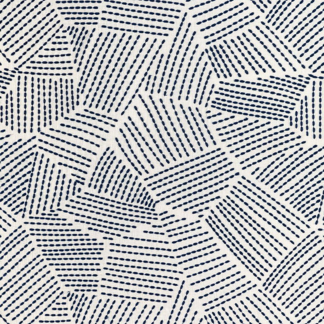 Lee Jofa Modern Chord Embroidery Sea Fabric