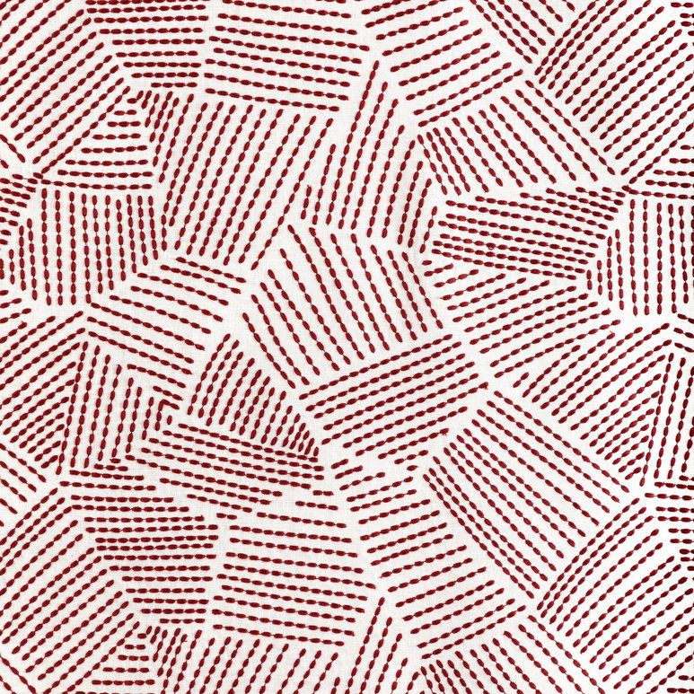 Lee Jofa Modern Chord Embroidery Spice Fabric