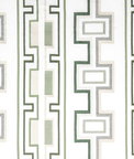 Lee Jofa Modern Tritone Embroidery Sage Fabric