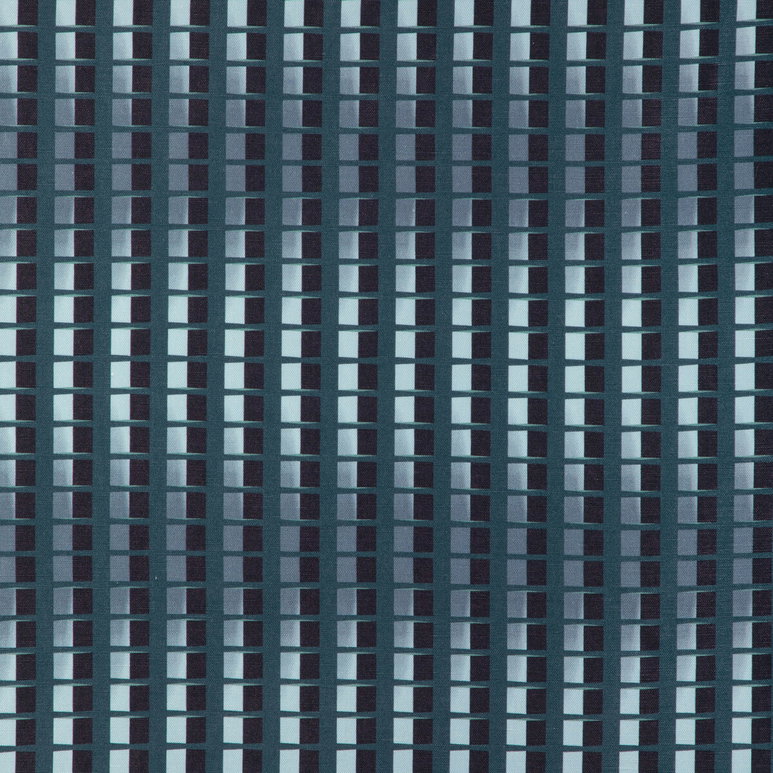 Lee Jofa Modern Refrakt Peacock Fabric