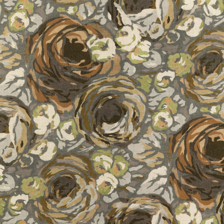 Lee Jofa Modern Orchard Print Pebble/Coin Fabric