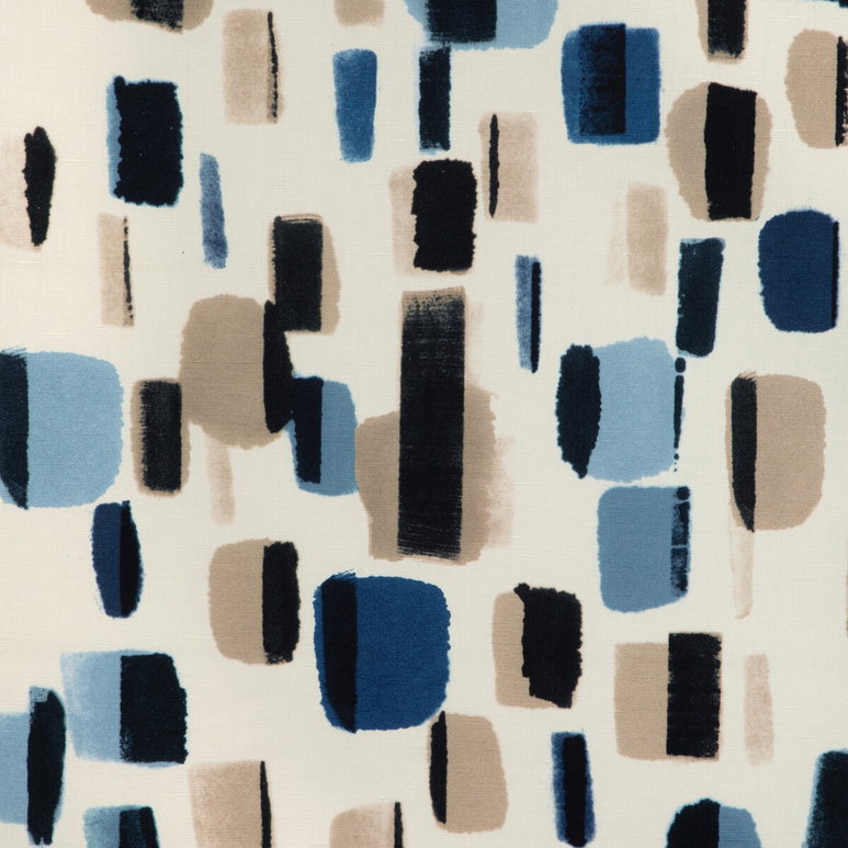 Lee Jofa Modern Bond Print Blue Fabric