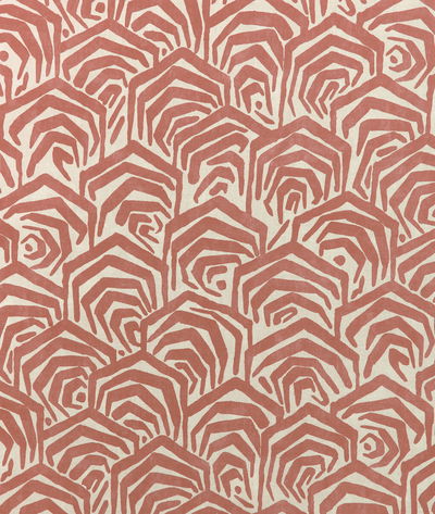Lee Jofa Modern Greene Print Clay Fabric