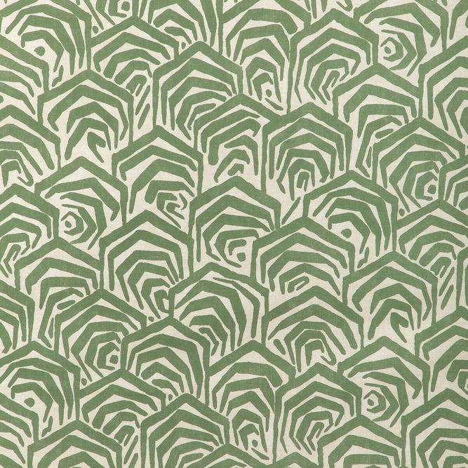 Lee Jofa Modern Greene Print Spruce Fabric