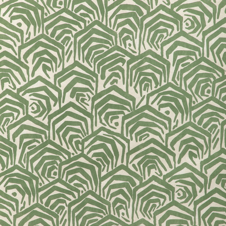 Lee Jofa Modern Greene Print Spruce Fabric