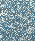 Lee Jofa Modern Greene Print Blue Fabric