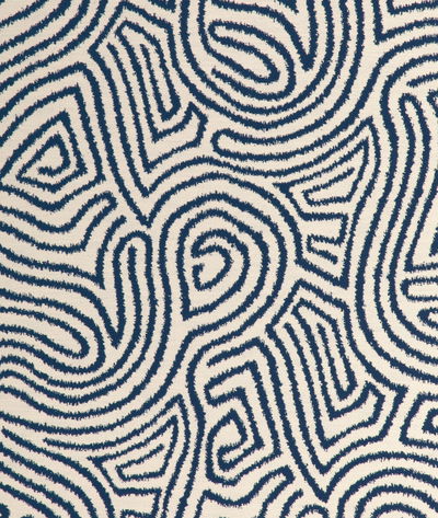 Lee Jofa Modern Mercer Weave Navy Fabric
