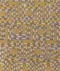Lee Jofa Modern Circuit Embroidery Ochre Fabric