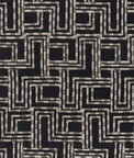 Lee Jofa Modern Circuit Embroidery Noir Fabric